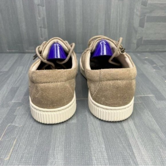 BORN Tamara Distressed Sneakers Tan Women's Size 8 - Picture 2 of 10